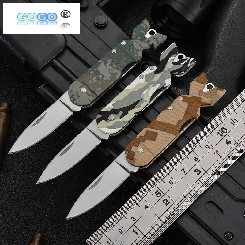 

COCO Tactical Outdoor fFolding Knife Survival Combat Pocket Knife EDC Hunting Folding Knife