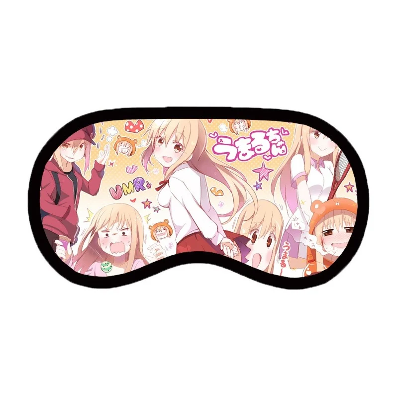 Аниме игра глаз патч Himouto! Повязка на глаза с принтом Умару-Чан для сна