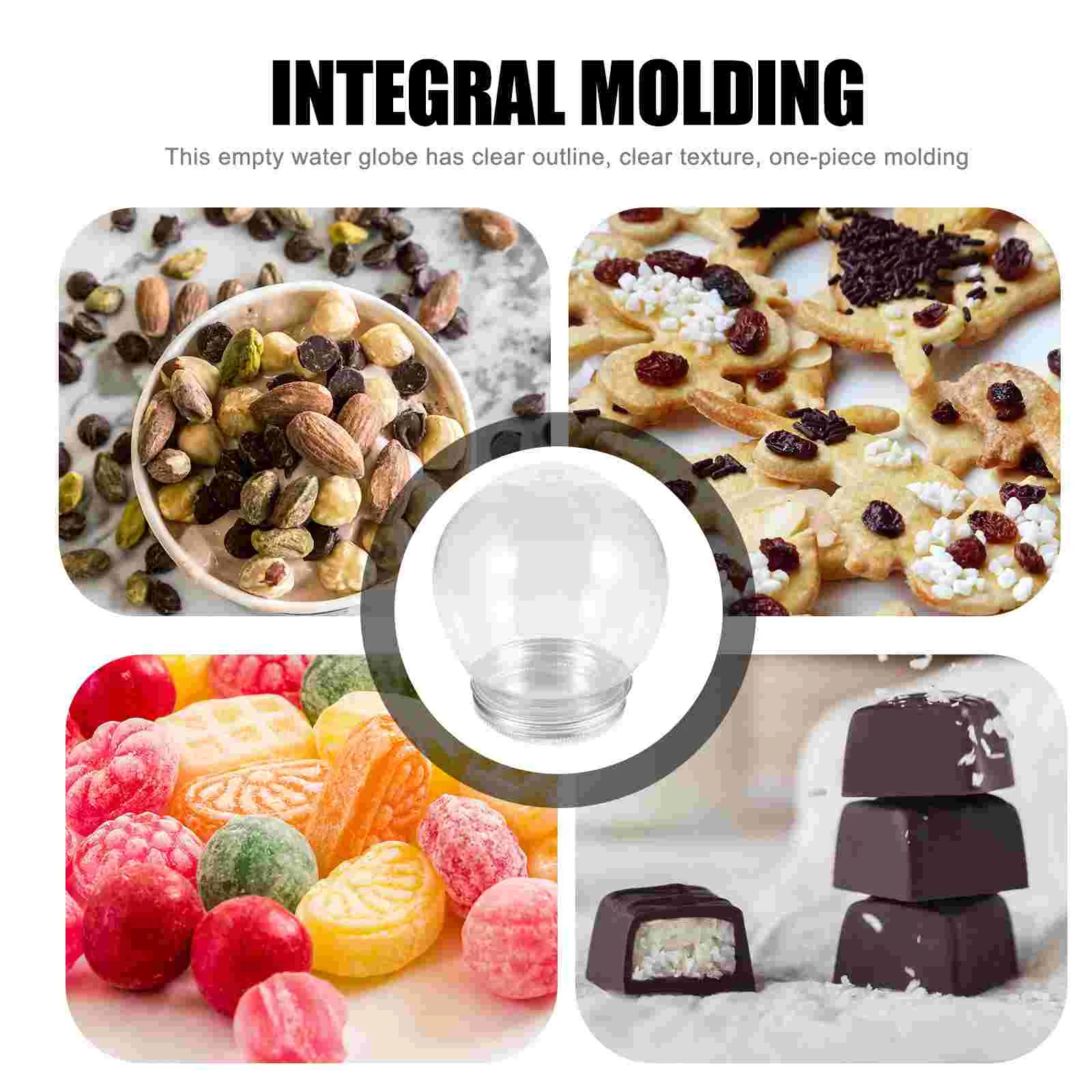 10 шт. мяч DIY прозрачный пластиковый водный снежок с завинчивающейся крышкой (300 мл