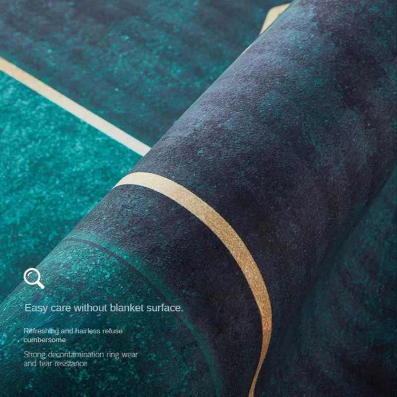 Современный светлый роскошный ковер для гостиной дивана журнального столика