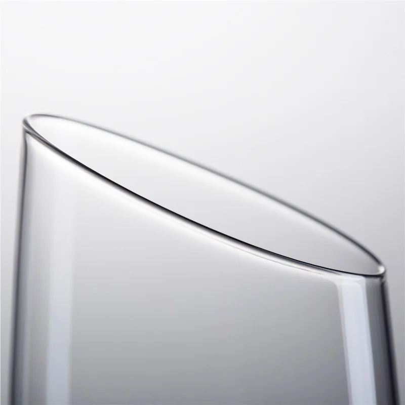 2 шт./компл. бессвинцовый Хрустальный конический стеклянный стакан бокал для