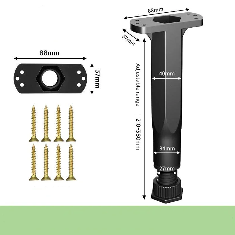 

Телескопическая регулируемая ножка для мебели