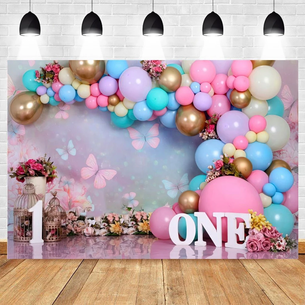 Виниловый фон для фотосессии дня рождения ребенка