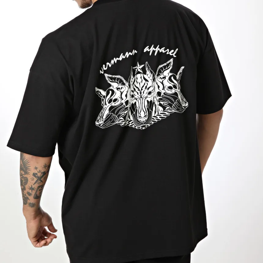 

2022 Muscle Men printed Loose short sleeve T-shirt Summer fashion Bodybuilding Fitness tops men's gym Comfortable tops M-3XL