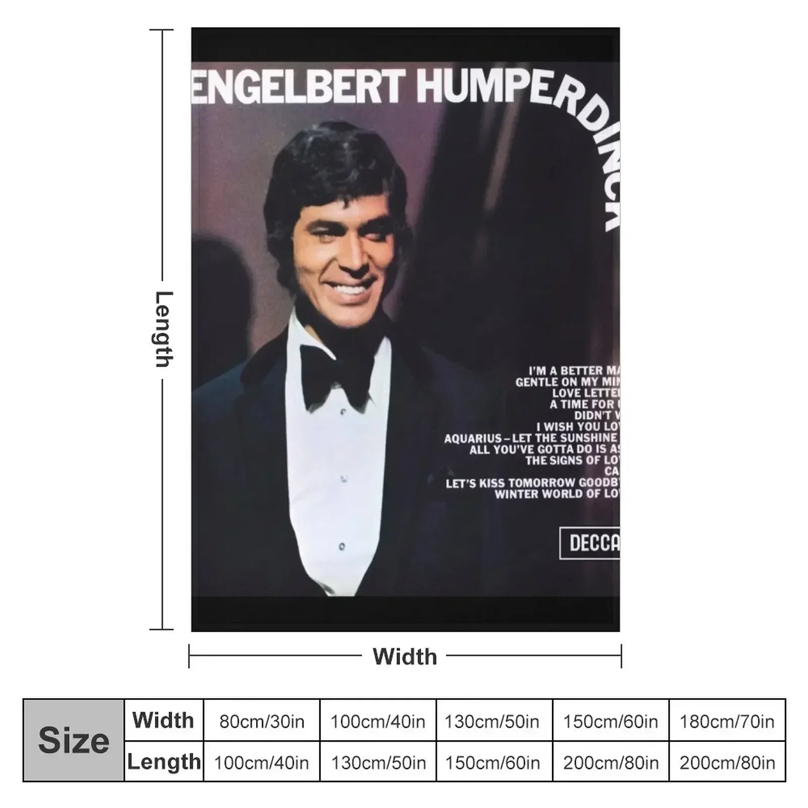 Engelbert Humperdinck статьи Albert humperdinck Декоративное одеяло Покрывала Одеяла