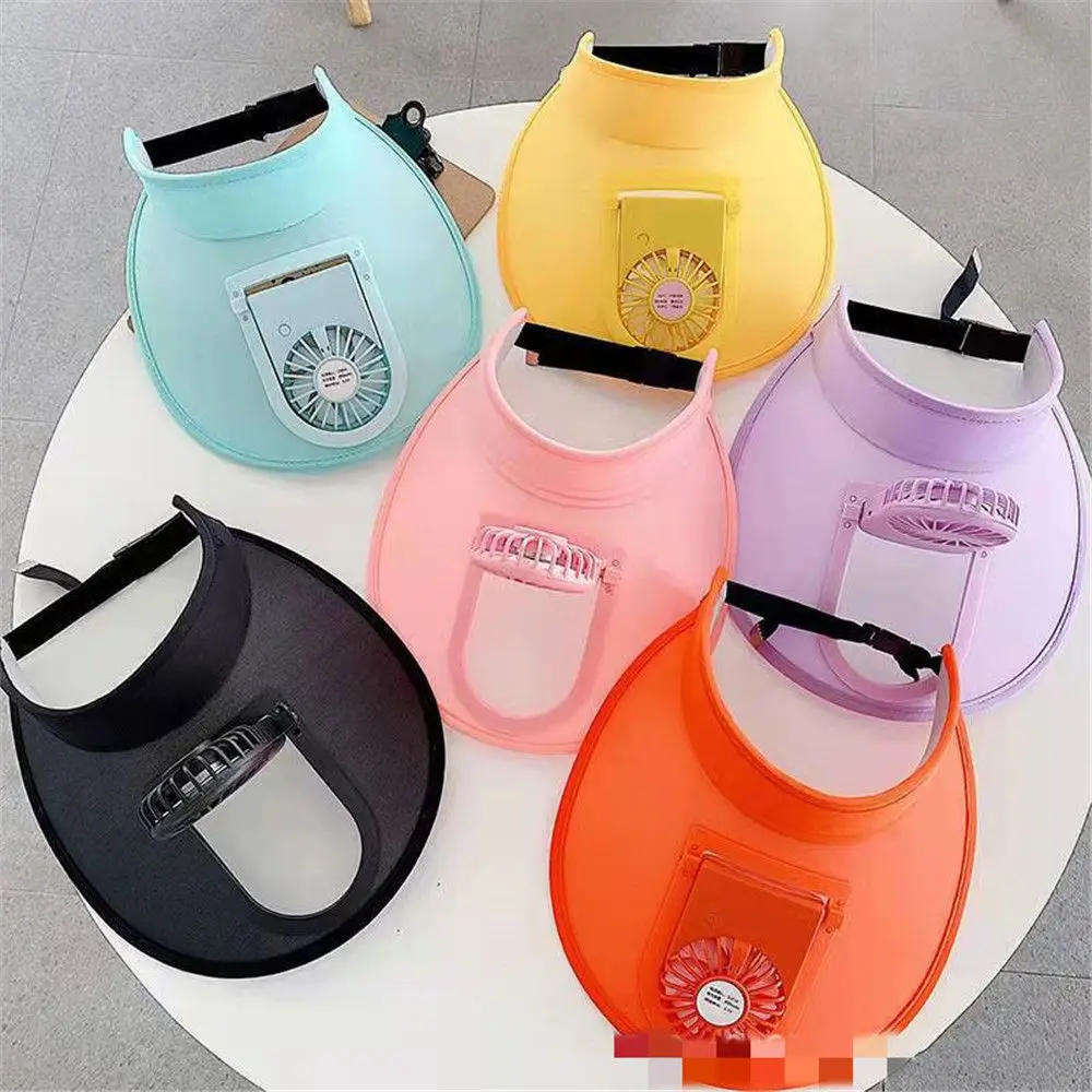 

Summer Fan Cooling Hat USB Charging Breathable Shade Sun Hats Cooling Visor for Women Men Sun Protection Peaked Caps