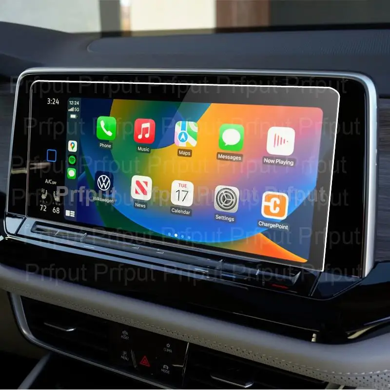 

Закаленное стекло для VW Volkswagen Atlas 2024, 12 дюймов, автомобильная система связи, GPS-навигация, защита экрана дисплея