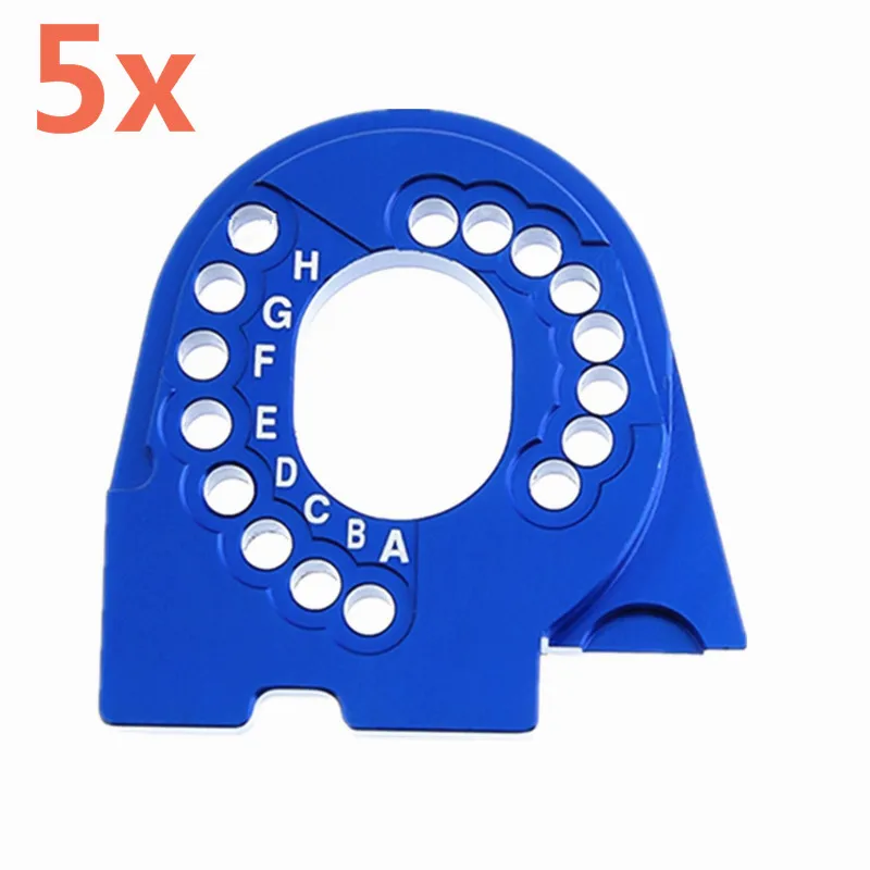 

5Pieces Metal Motor Mount Plate 8290 for Traxxas TRX4 TRX-4 TRX-6 1/10 RC Crawler Car Upgrade Parts Accessories