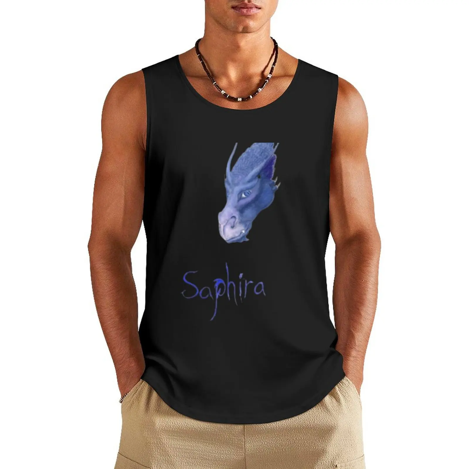 Eragon Saphira Tank Top мужской жилет из хлопка