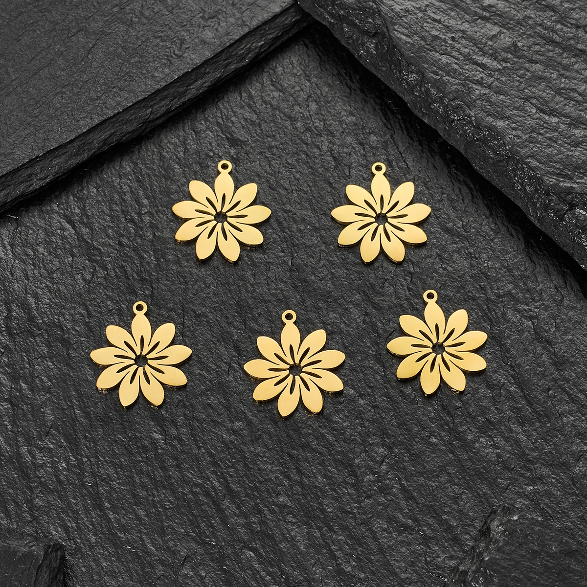 5 шт./партия женские серьги-подвески из нержавеющей стали