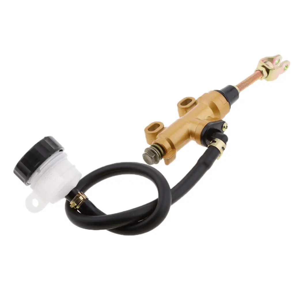 

Back Rear Hydraulic Brake Master Cylinder For PIT Quad Dirt Bike ATV Gold