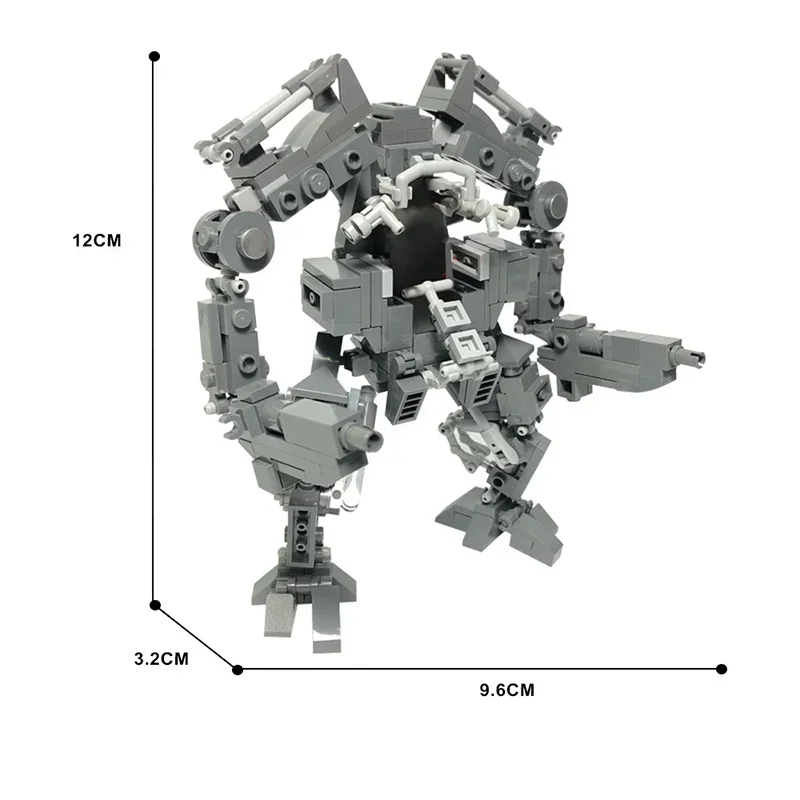 Конструктор MOC из фильма матриксед робот APU Ideas Mech Боевой набор строительные блоки