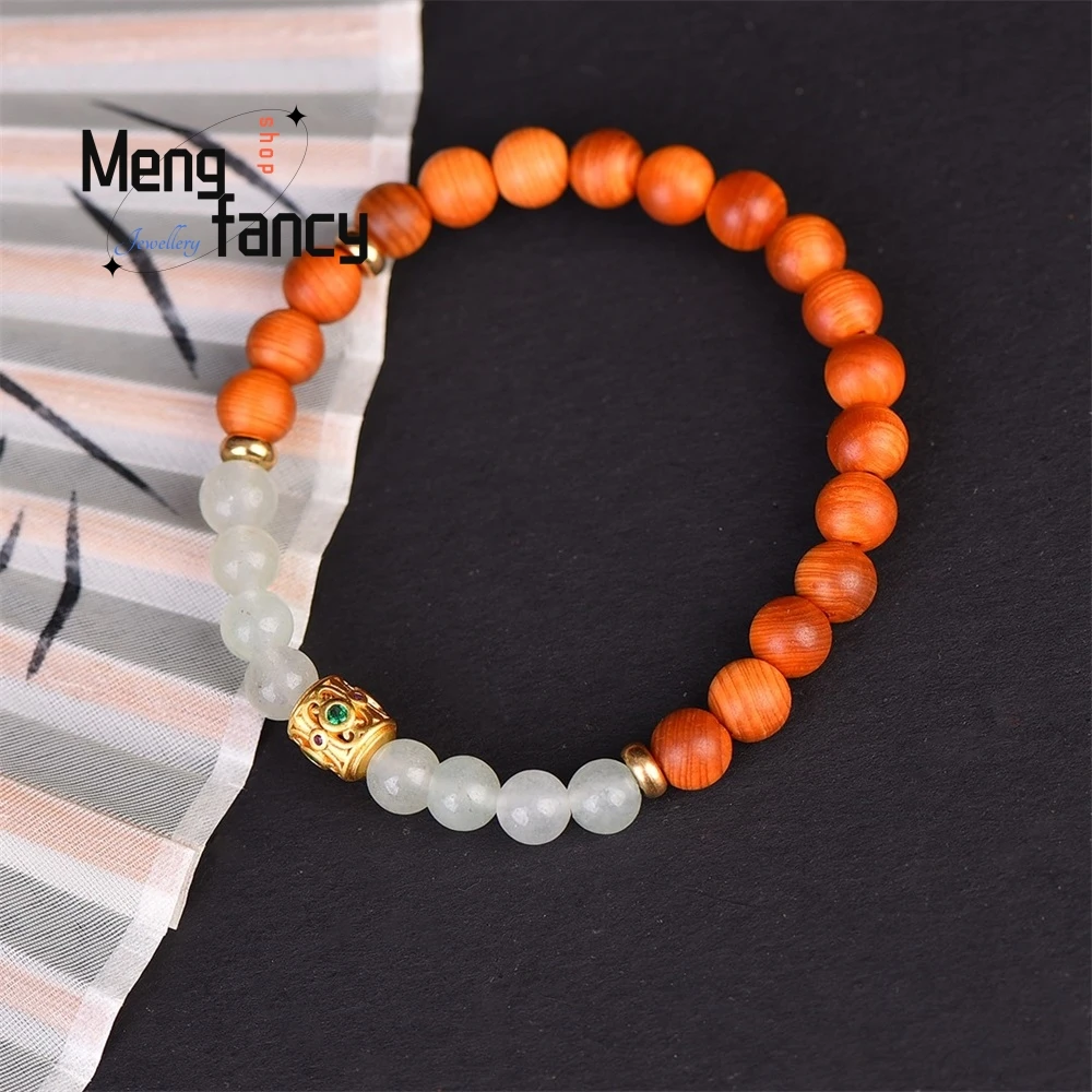 Браслет из нефрита Dongling с сосной Cliff