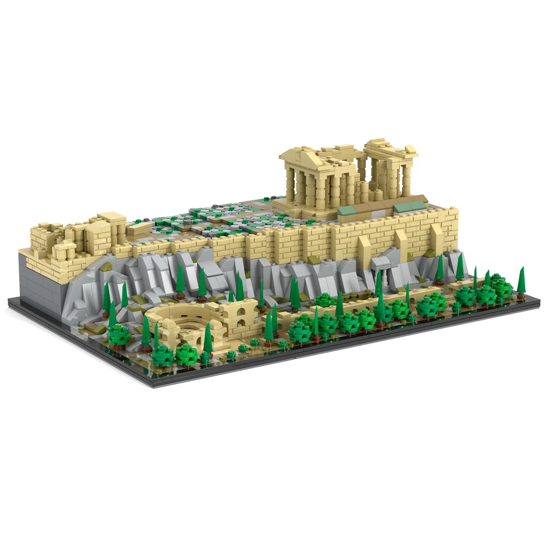 MOC-47299 2139 детали акрополис-микромасштаб архитектурные сцены MOC набор