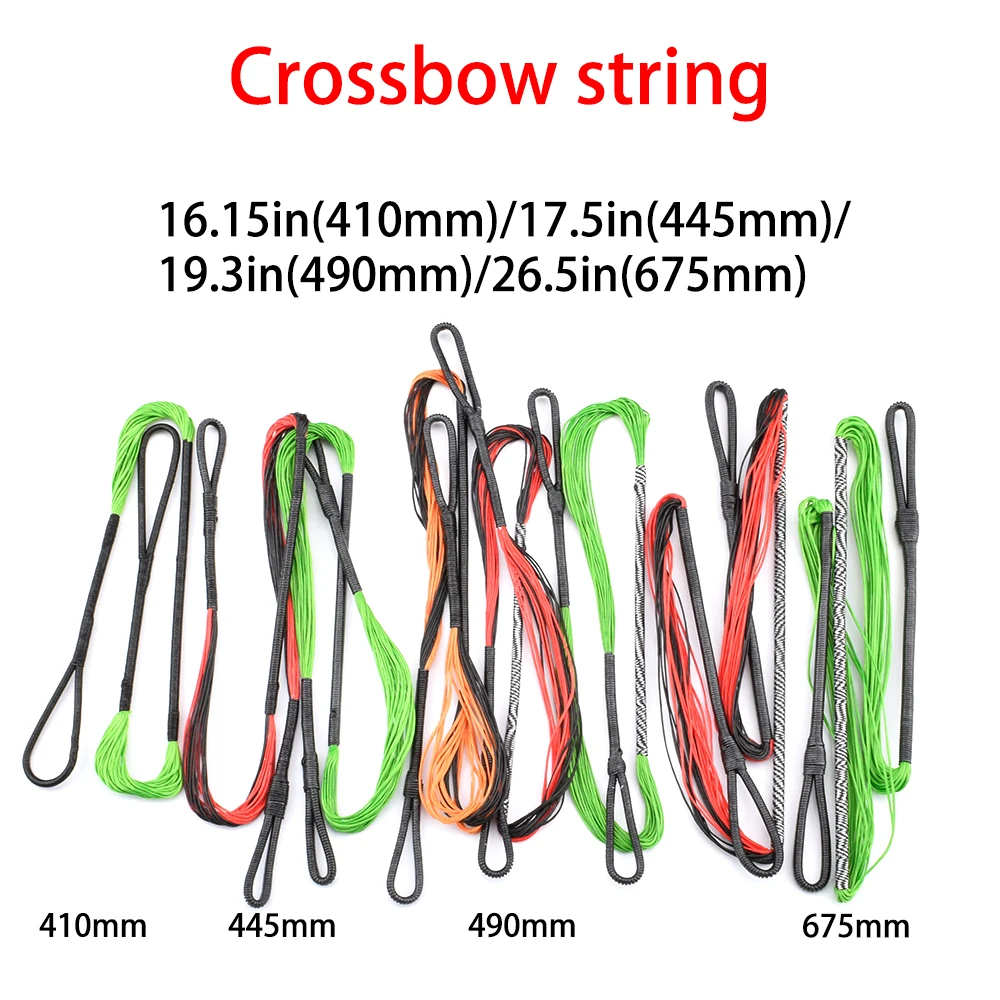 String Archery Bow Replacement String Hmpe 1600d Bowstring Material For Adder Ek R9 And Others Crossbow Red/green