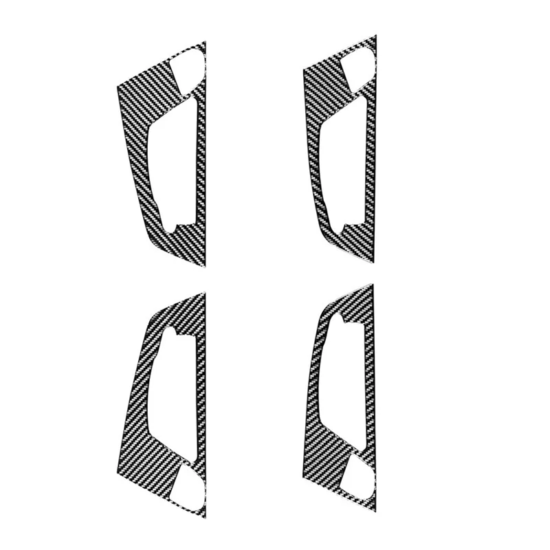 

For BMW- X3 E83 2006-2010 Soft Carbon Fiber Inner Handle Panel Decorative Cover Trim Sticker Accessories