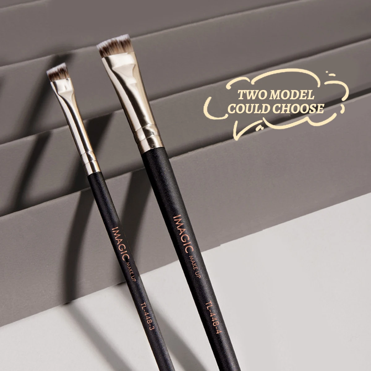 IMAGIC кисть для подводки глаз тонкая подводка наклонная плоская угловая нанесения