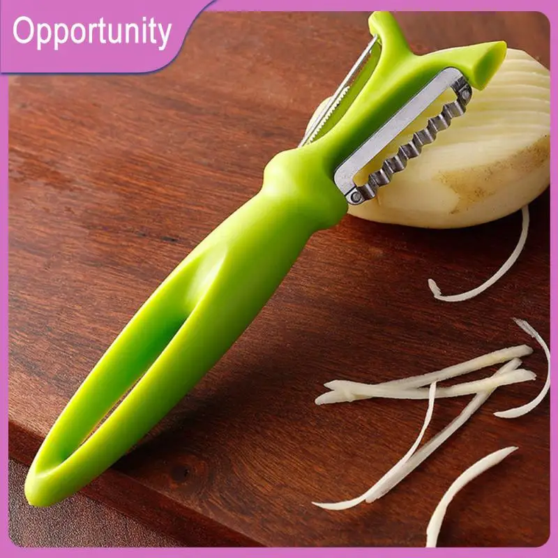 

Double-end Paring Knife High Quality Vegetable Slicer Sharp Household Tools Fruit Peeler Kitchen Gadgets Stainless Steel Grater