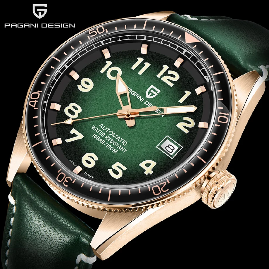 

PAGANI Design Brand Men Watches Automatic Stainless Steel Waterproof Watch Men 2020 Luxury Business Sport Mechanical Wristwatch