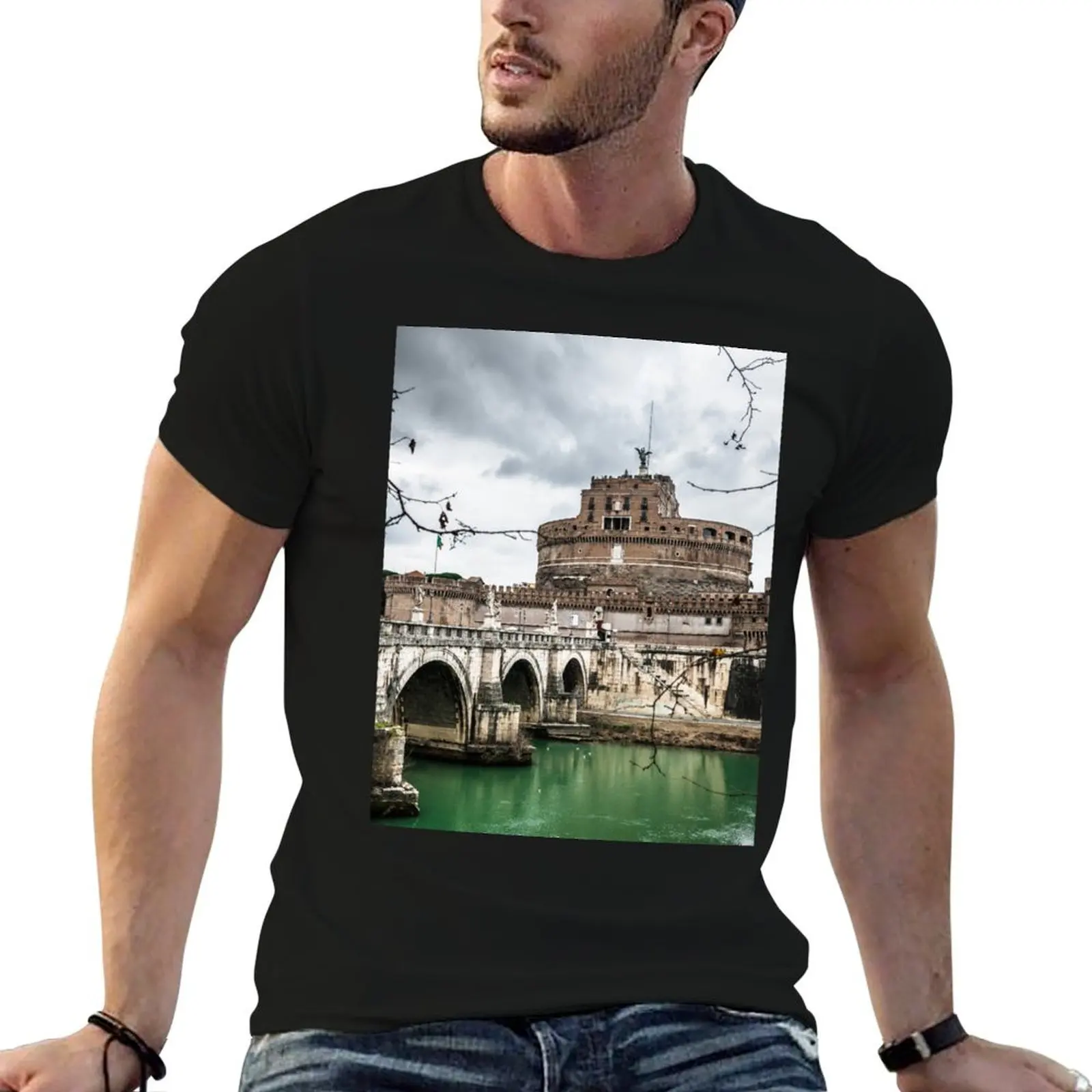 СССР santɺngelo in rome футболка винтажная с рисунком рубашка на заказ мужские высокие