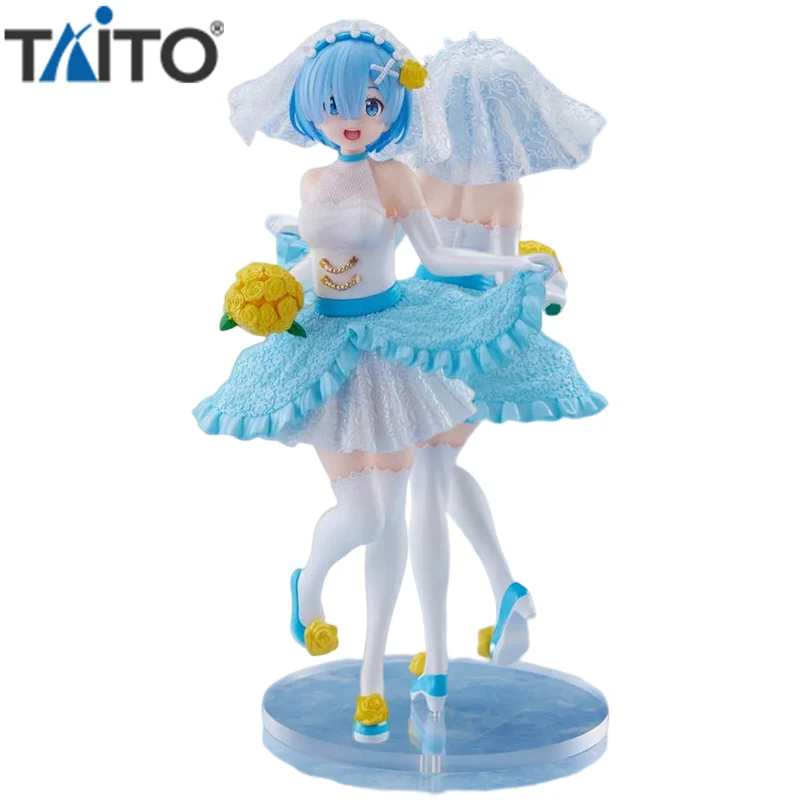 

[Предварительная продажа] TAITO Coreful Re: жизнь в другом мире от Zero REM свадебная одежда 18 см аниме экшн-фигурки коллекционные игрушки