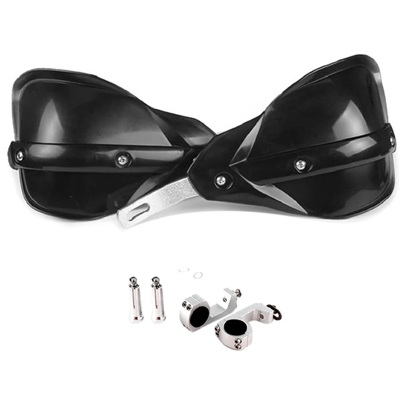 Motocross Wind Shield Aluminum Alloy Hand Bow Half Wrapped Black 28MM Handlebar Guard