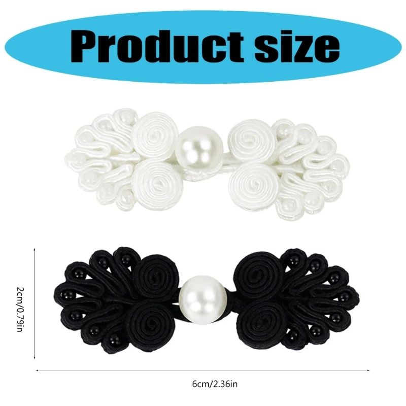 SZL 10 шт. китайский узел лягушки пуговицы Cheongsam жемчужные застежка пряжки