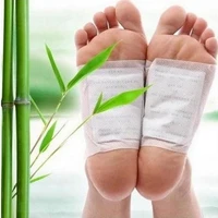 100pcs adhesives detox foot patches pads body toxins feet slimming cleansing herbal adhesiv