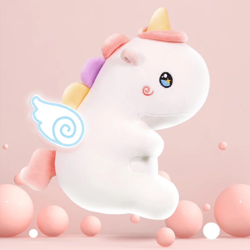 

1pc 30/40cm Cartoon Cute Fat Unicorn Toys Kawaii Animal Stuffed Unicorn Dolls For Kids Girls Birthday Gift