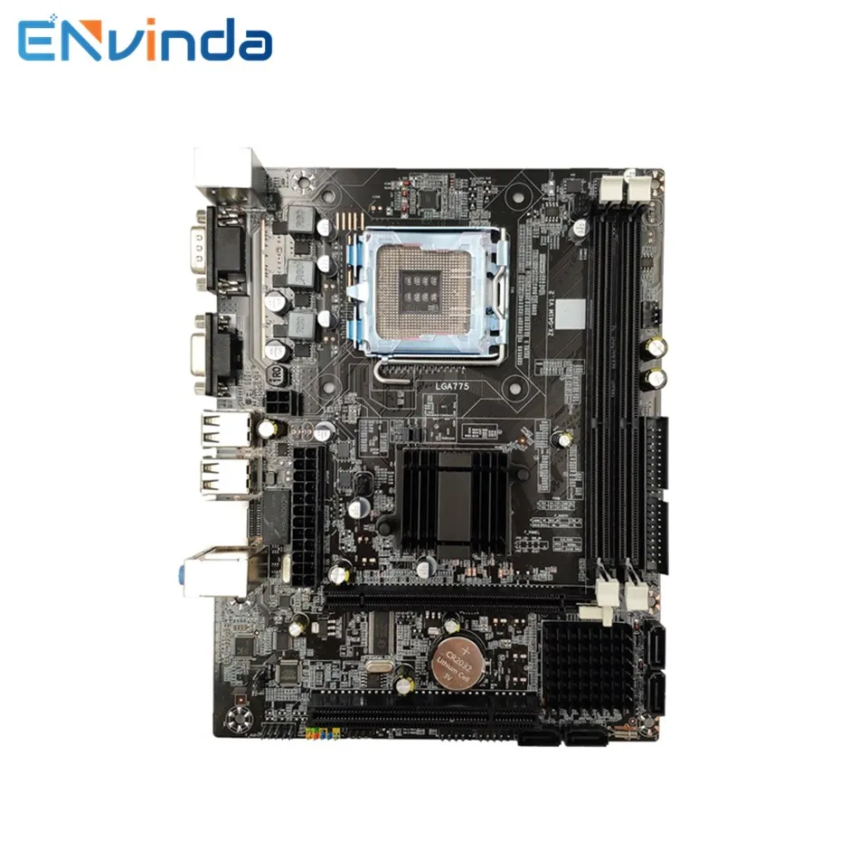 

G41 Desktop Motherboard Usb2.0 SATA2.0 DDR3 Dual Channel Support 8gb Mermory For Xeon/Core/CPU LGA 775/771