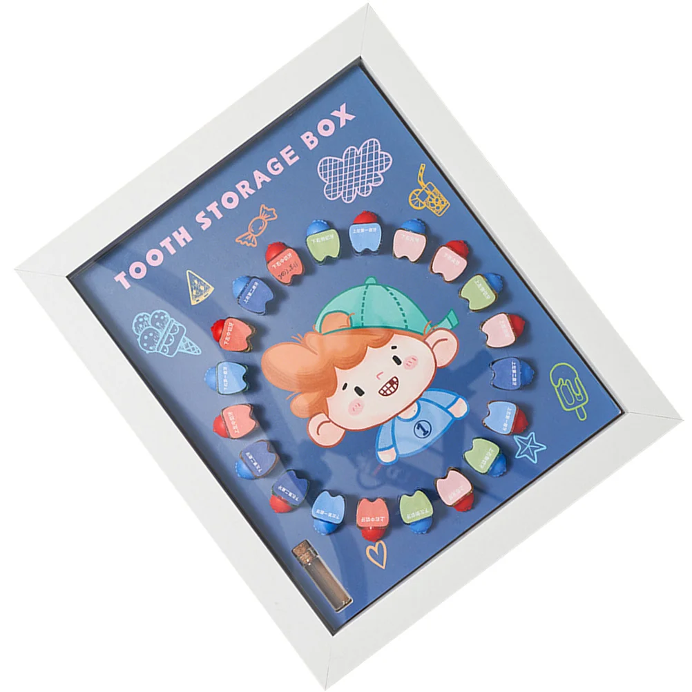 Коробка для хранения молочных зубов защита детей подарок детские сказочные