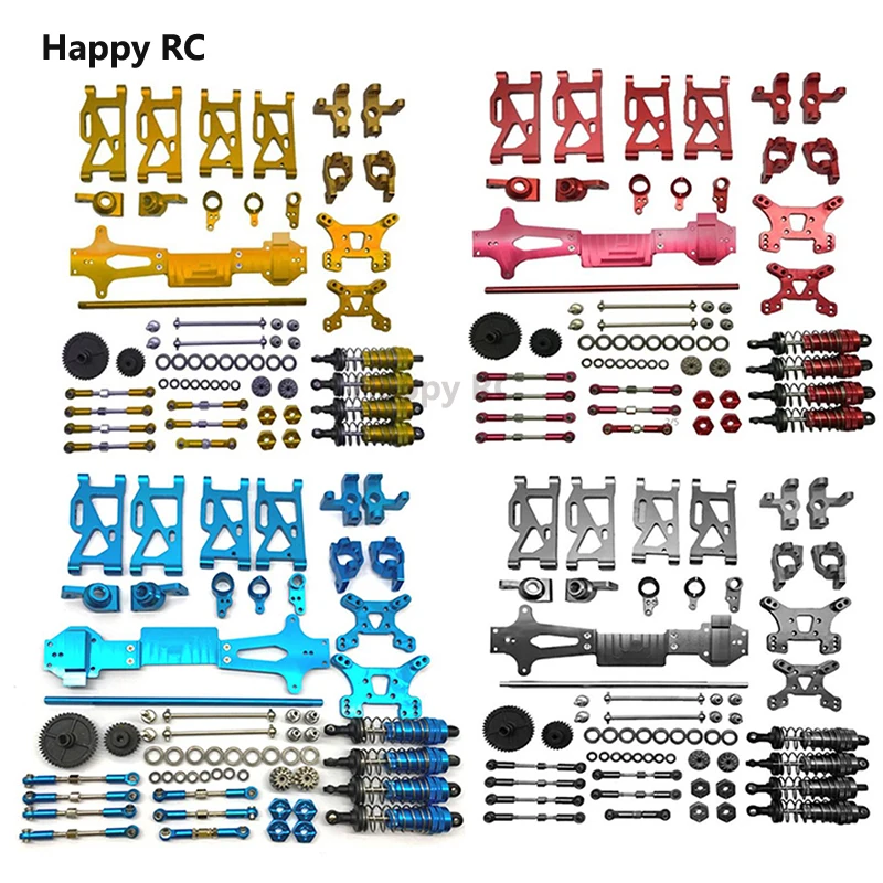 

1/14 WLtoys 144001 Upgrade Metal Kit Spare Parts Gears Accessories Set