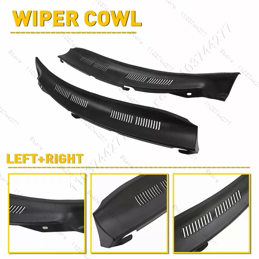 Фото Для 1996-2003 W210 Mercedes Benz E300 E320 E420 E430 E55 AMG стеклоочиститель оконная панель капота решетка 2108310958 2108311058 №5