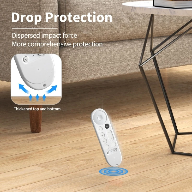 Защитный моющийся силиконовый чехол для ТВ-стримера 4K 2024 пульт дистанционного