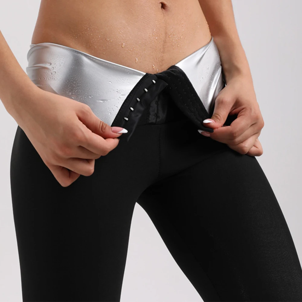 

LMYLXL New Upgrade Women Body Shaper Pants Hot Sweat Sauna Effect Slimming Pants Fitness Shorts Shapewear Workout Gym Leggings