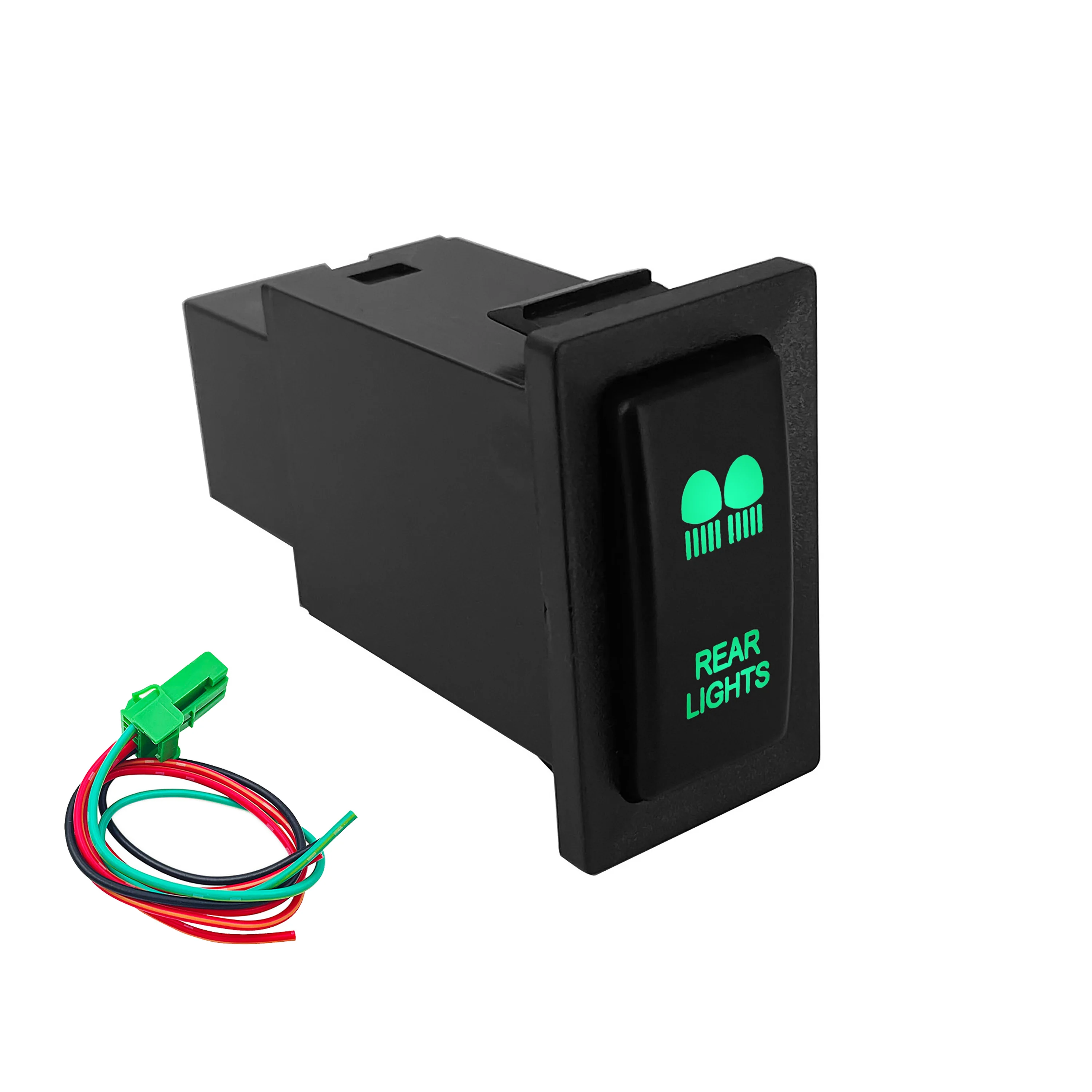 

Зеленая светодиодная лампа 12 В для Toyota LandCruiser 60 75 78 79 80 Prado 90 95 Hilux Pre2005, некоторые модели