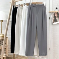 cheap wholesale 2021 spring summer new fashion casual popular long women pants woman female ol wide leg pants bvy114
