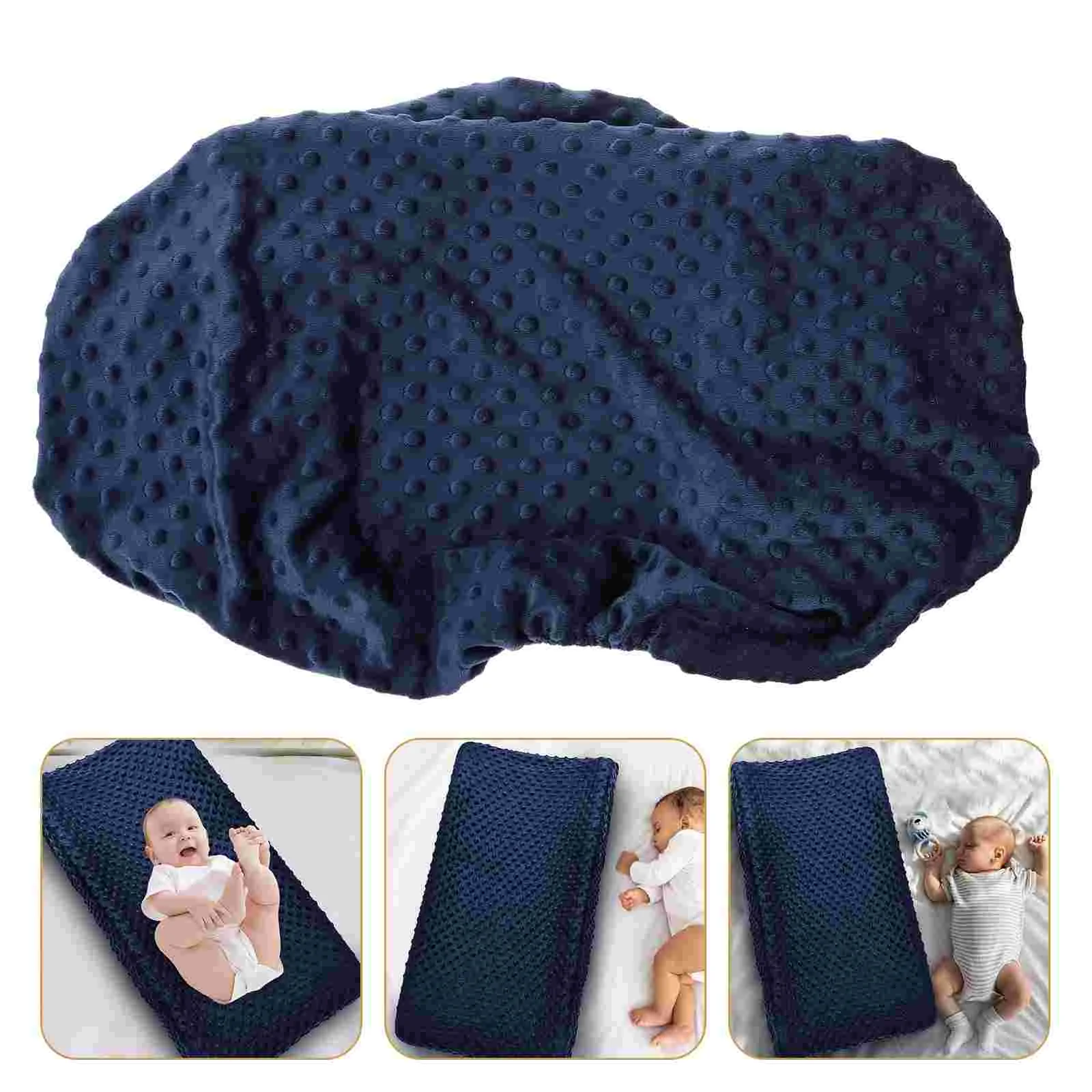 Детский коврик для наклона дышащий чехол пеленания бежевый безопасный цвет