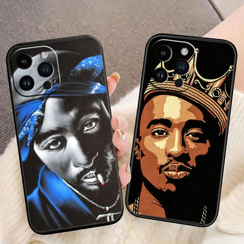 

Funda Coque Case For iphone Apple 14 13 12 11 Pro Capa XS Max Mini X XR SE 8 7 6S 6 Plus 5 5S Case Para Rapper 2pac Singer Tupac