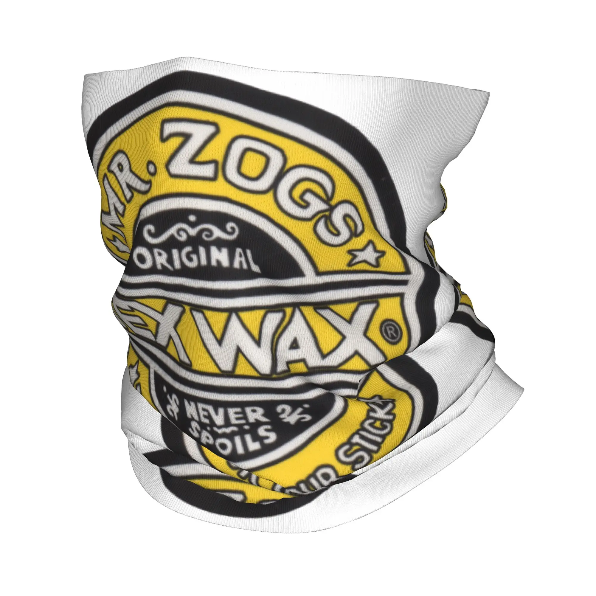 Фото Бандана Sex Wax Logo Mr Zogs, зимний ветрозащитный шейный шарф для мужчин, маска для лица для катания на лыжах, гетра, повязка на голову. №1