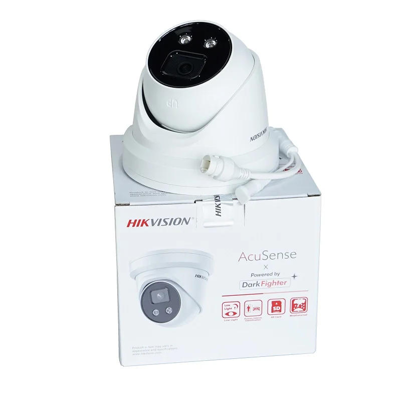 Hikvision DS-2CD2386G2-IU 4K 8MP CCTV IP-камера AcuSense фиксированная револьверная сетевая камера со
