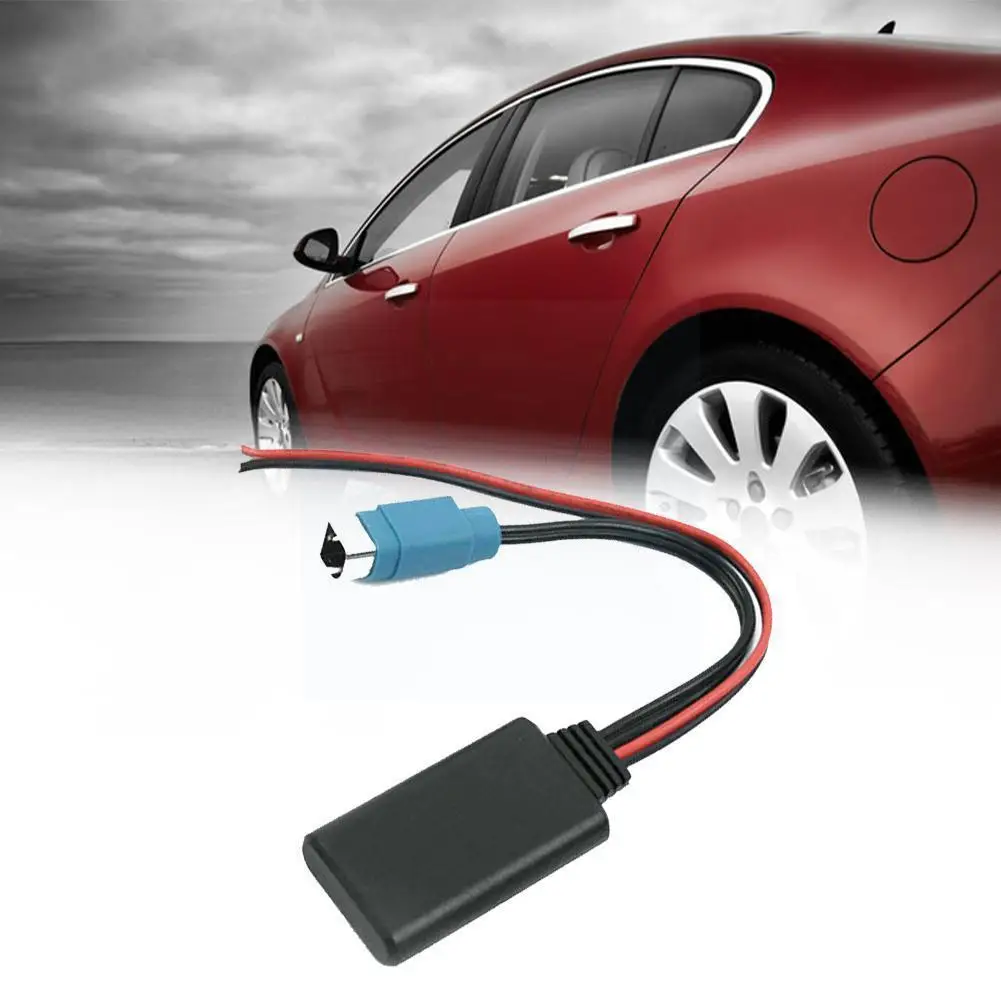 

Автомобильный Bluetooth 5,0 Aux кабель, MP3 линейный аудиоадаптер для альпийских ламп 9870 9872 CDAUX Y4S9