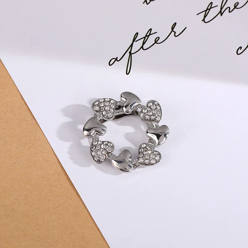 Модное женское кольцо Шпилька-брошь двойного назначения в Корейском стиле зажим