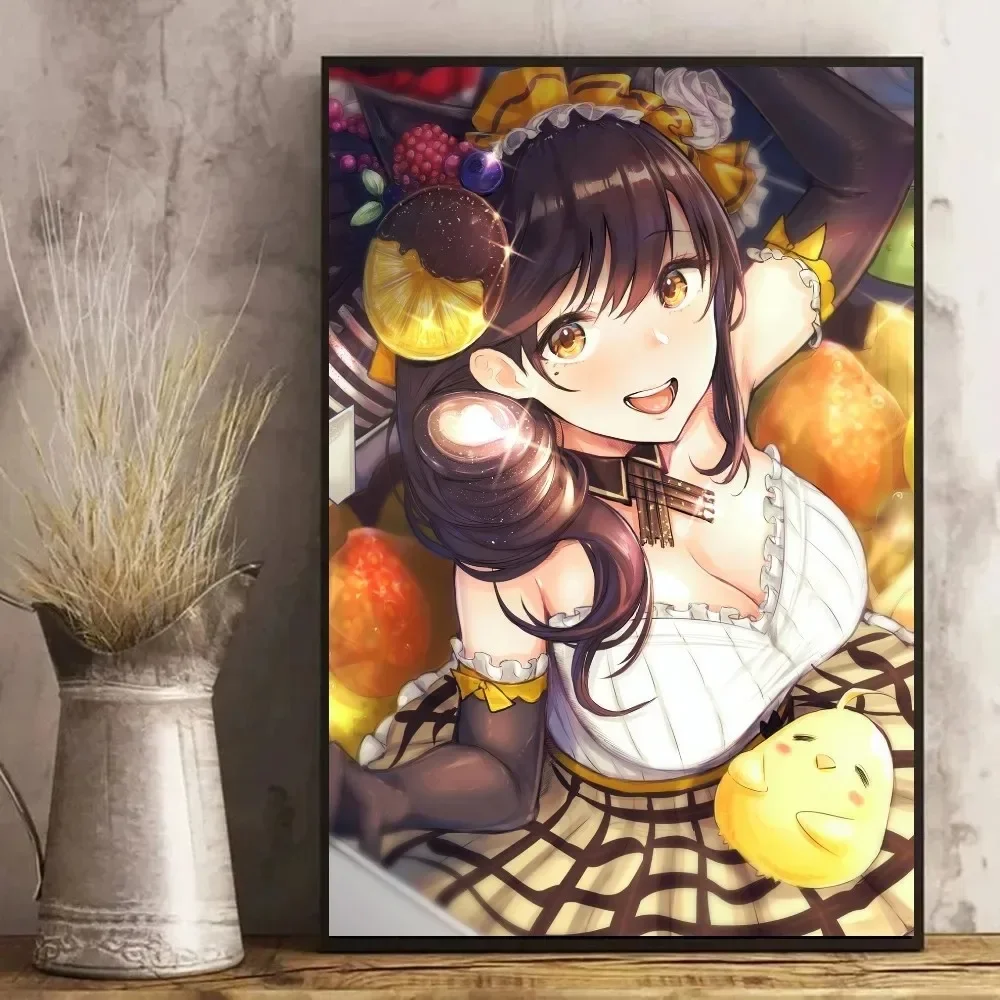 Плакат на холсте Atago с изображением лягушек маленький художественный настенный