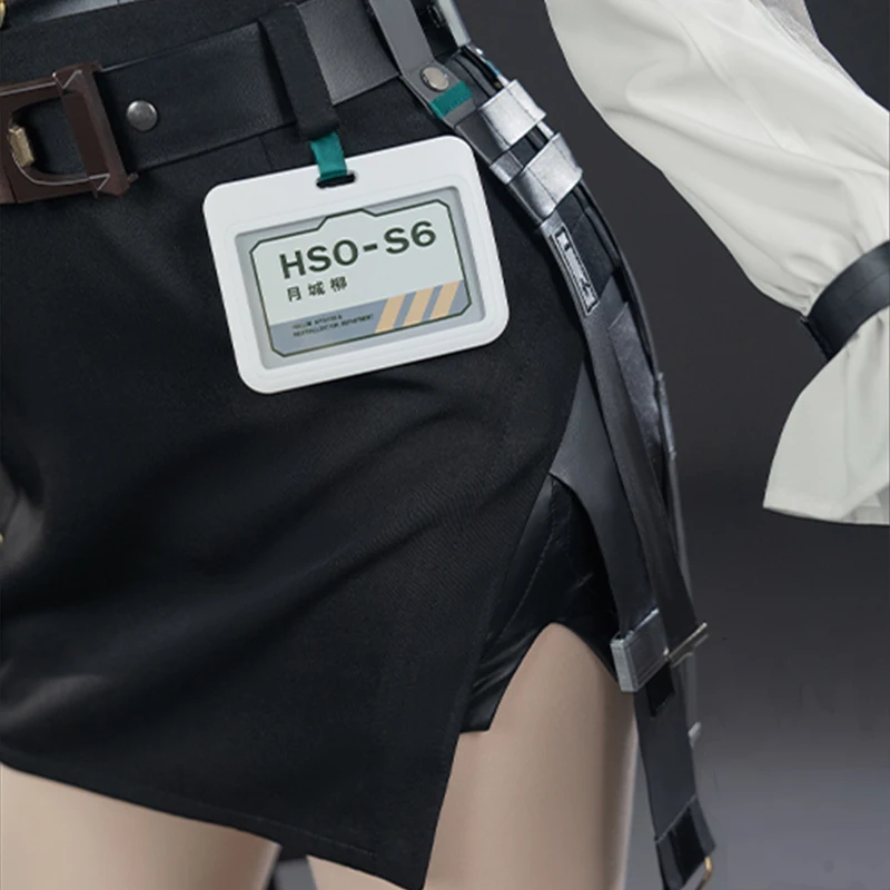 ROLECOS Zenless Zone Zero Tsukishiro Yanagi Косплей Костюм Электрический Аромалет Агент Янги