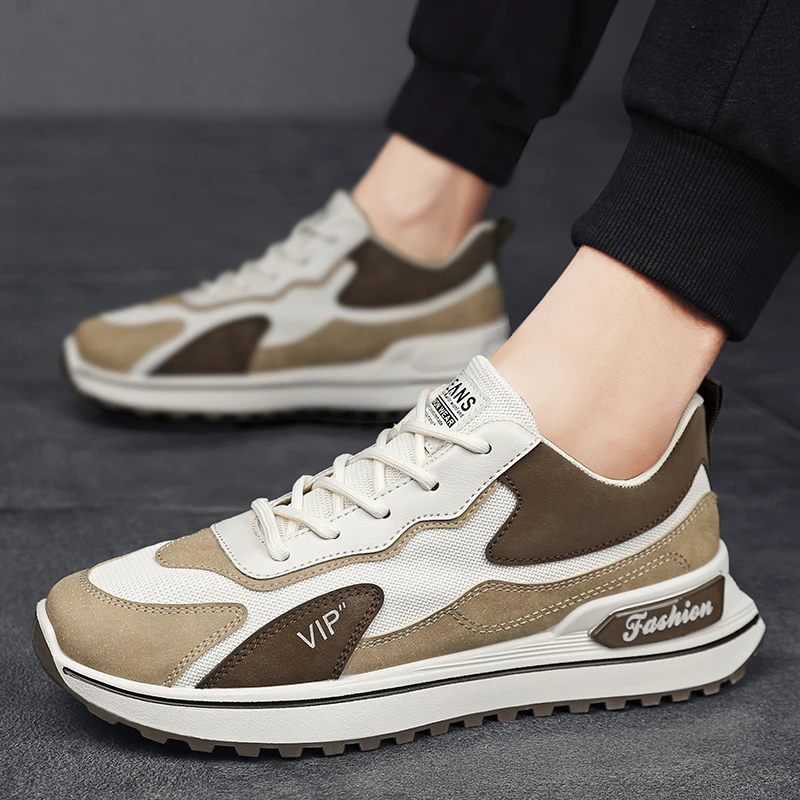 

Мужские кроссовки с низким верхом, черные дышащие кроссовки с мягкой подошвой, повседневная обувь для бега в Корейском стиле, весна-лето 2023