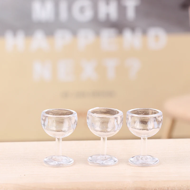 10 шт. 1/12 миниатюрный кукольный домик бокал для красного вина кухонная мебель