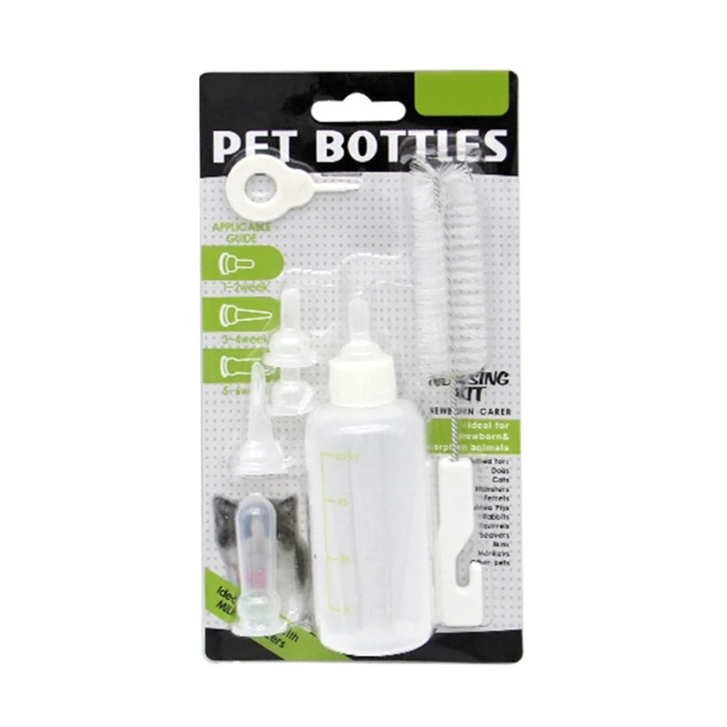 

Pet Nursing Kit Pet Puppy Bottles Newborn Dog and for CAT Nursing Supplies Set Pets Milk Dispenser Dog for CAT Dropshipping
