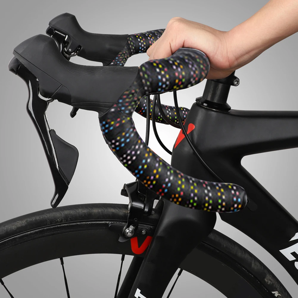 

Cycling Road Bike Handlebar Tape Wrap Straps Biking Portable Anti-slip Bicycle Handle Bar Dustproof Cycling Parts