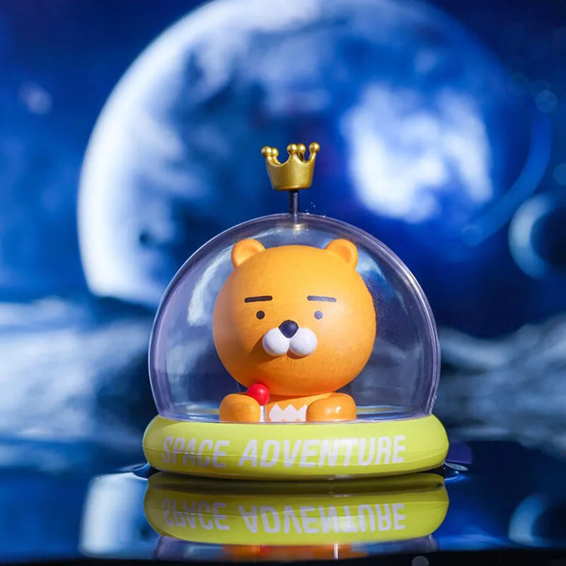 

Kakao Friends космическая серия глухая коробка Kawaii куклы фигурки животных Popmart Pop Mart подарок на день рождения животные рождественские игрушки